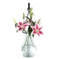 thumbnail image 2 of Couronne Co Gourd Recycled Glass Wall Vases for Flowers, Decorative Vases for Home Decor with Metal Holder - 142 oz, 2 of 4