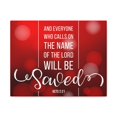 thumbnail image 2 of Scripture Canvas And Everyone Who Calls On Acts 2:21 Christian Wall Art Bible Verse Print Ready To Hang, 2 of 7