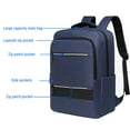 thumbnail image 5 of Travel Backpack - Flight Approved Travel Bag for Men and Women, Carry on Luggage for 15.6" Laptop and Travel Essentials for Work, Business, Weekender, College 17.16×12.59×6.29in (Blue), 5 of 8