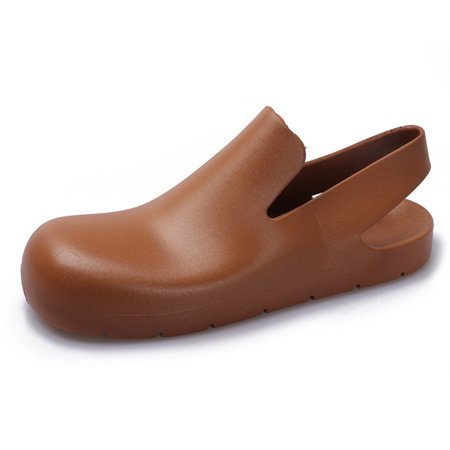 

Women s Garden Clogs Shoes With Arch Supports Casual Sandals Slippers 37 Brown