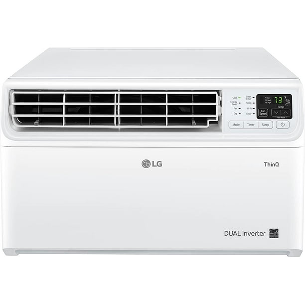 LG 10000 BTU Window Air Conditioner Dual Inverter, WiFi Enabled, Easy