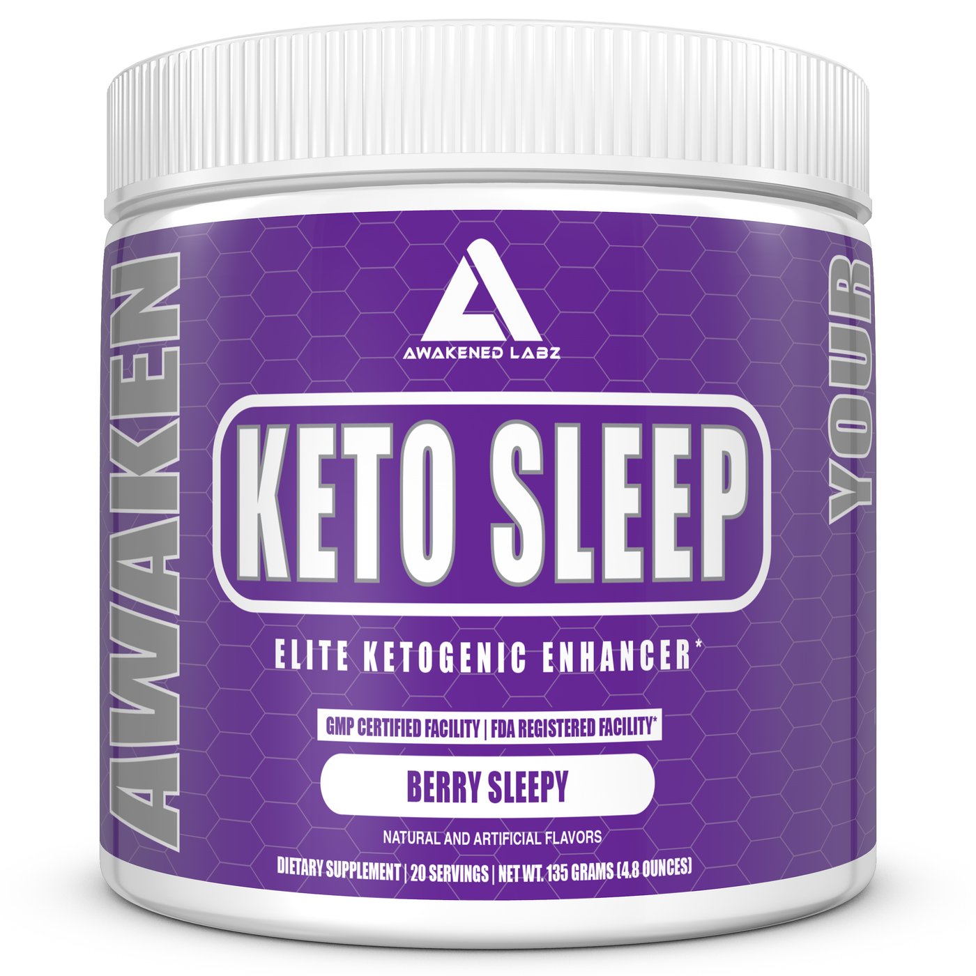 Awakened Labz Keto Sleep™️ Overnight Ketogenic Fat Burner & Sleep Aid