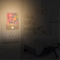 thumbnail image 2 of Yayeee LED Night Lights with Motion Detectors Auto Dusk to Dawn Light Sensors, 2 Pack, Art Map, 2 of 7