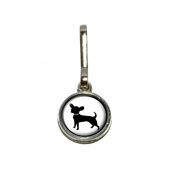 Chihuahua Charm Zipper Pull