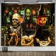 thumbnail image 4 of Tapiz Mural de Halloween, decoración de pared, película de terror, póster de Pennywise, manta de habitación, accesorios de decoración del hogar estéticos, 4 of 4