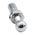 thumbnail image 3 of Tignapoo M8 Threaded Ball Stud Bolts - Set of 2, Ideal for Gas Struts and Bonnet Lifters, Durable Metal Construction, 10mm Diameter, High-Quality Silver Finish, SI-AT11099, 3 of 5