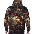 thumbnail image 6 of Lsque The Binding of Isaac Pattern Casual Men's Hoodie,Hooded Sweatshirt with Kangaroo Pocket,Pullover Hoodie-XX-Large, 6 of 8