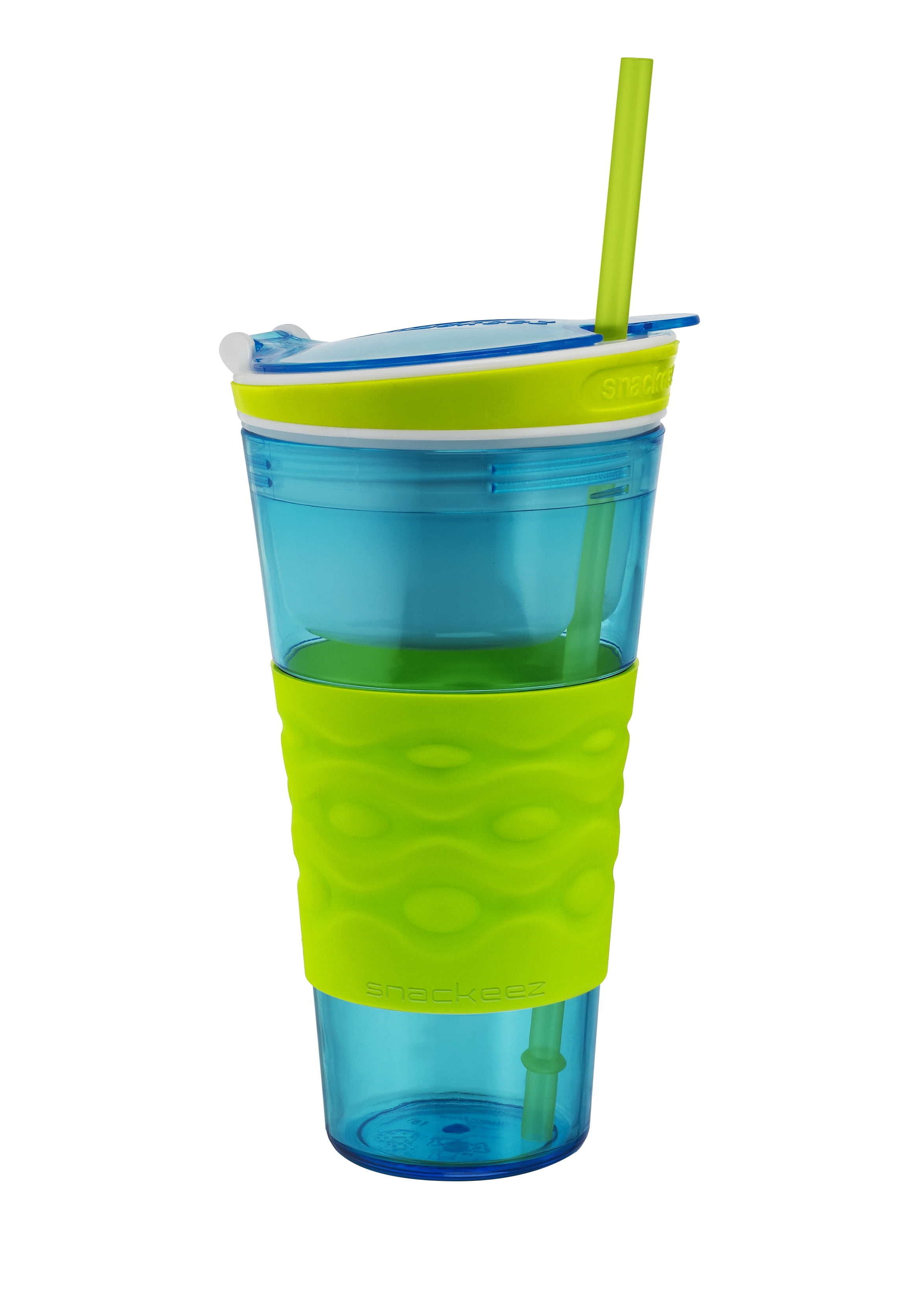 Snackeez! Cup Snack & Drink In A Cup On The Go Sport Duo Combo 10PK 2 in1  PURPLE