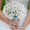 thumbnail image 5 of MERILER 4PCS Realistic Artificial Baby's Breath Flowers - Plastic Gypsophila Bouquet for Wedding and Home Decor, 7.48 Inches Long (Set of 4), 5 of 6
