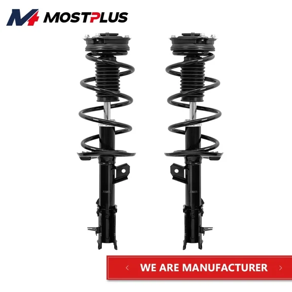 MOSTPLUS Set(2) Front Complete Struts Shocks for 2012 2013 2014 2015 Nissan Rogue AWD