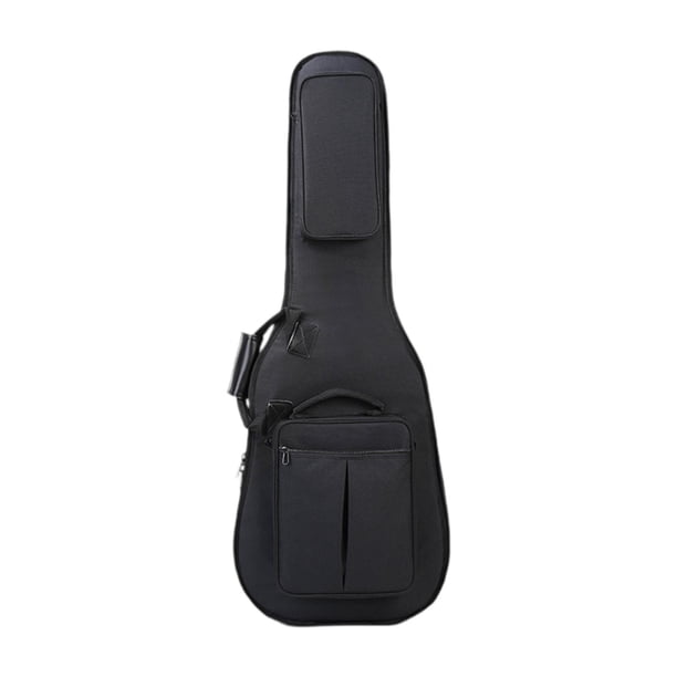 Funda para guitarra eléctrica, funda portátil con bolsillo de almacenamiento, funda blanda para guitarra