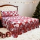 thumbnail image 2 of HITIME Juego de Sábanas Navideñas 4 Piezas Tamaño King, Bolsillos Profundos 16 Pulgadas, Microfibra de Poliéster Suave con Estampado Festivo, Ideal para Decoración y Regalo, 2 of 8