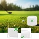 thumbnail image 1 of 12 pelotas de práctica de golf, pelotas de entrenamiento de golf, huecas, ayudas de entrenamiento limitadas para campos de prácticas, deportivo., 1 of 8