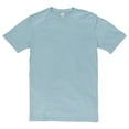 thumbnail image 2 of Oversized Unisex Lane Seven Ring Spun Combed Cotton Short Sleeve Deluxe Jersey T-Shirt - Blue Mist XL, 2 of 4