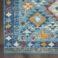 thumbnail image 5 of Nourison Passion Transitional Blue/Multicolor 2'2" x 7'6" Area Rug, (2x8), 5 of 8