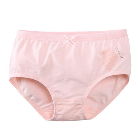 JingChang Little Girls  Soft Cotton Underwear Kids Cool Breathable Comfort Panty Briefs Toddler Undies