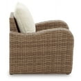 thumbnail image 4 of Signature Design by Ashley Casual Sandy Bloom Lounge Chair with Cushion  Beige, 4 of 5