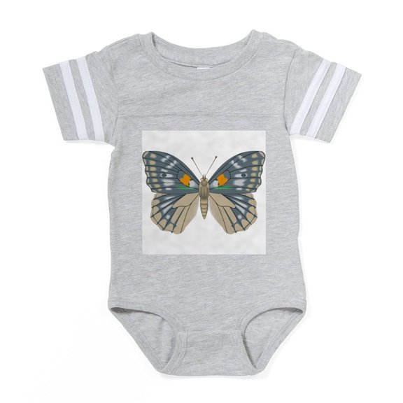CafePress - Fantasy Butterfly 13 - Cute Infant Baby Football Bodysuit