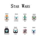 thumbnail image 2 of Bloques de construcción de Star Wars WM6124 figuras de ladrillos WM2227 Capitán Commandos Fixer Gregor Omega Squad Scorch Sev Voca WM2228, 2 of 2