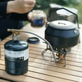 thumbnail image 6 of Sioweci Aluminum Alloy Gas Tank Adapter Heavy Duty Portable Lightweight Propane Gas Tank Conversion Head Convertor Camping Gas Stove Accessories Silver, 6 of 13