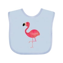 Inktastic Cute Flamingo Bird Boys or Girls Baby Bib