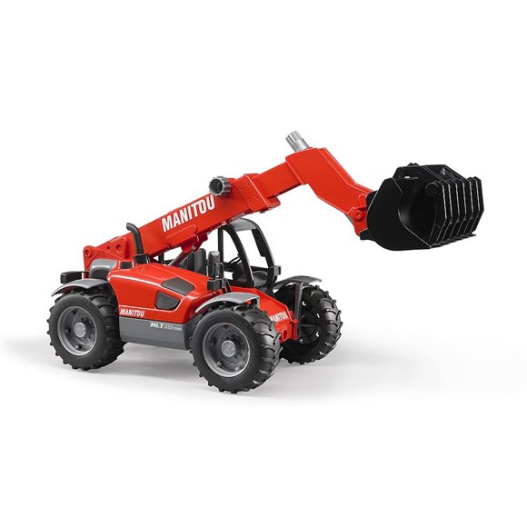 Vehículo de juguete Bruder Manitou Cargadora telescópica MLT 633