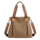 thumbnail image 1 of Bolso tipo cartera a la moda para mujer, bolso de lona de gran capacidad con múltiples bolsillos para mujer, bolso para exteriores, 1 of 5