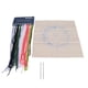 thumbnail image 1 of Kit de bordado de uso fácil, Kit de iniciación de corona DIY multiusos con patrón exquisito colorido para principiantes, 1 of 8
