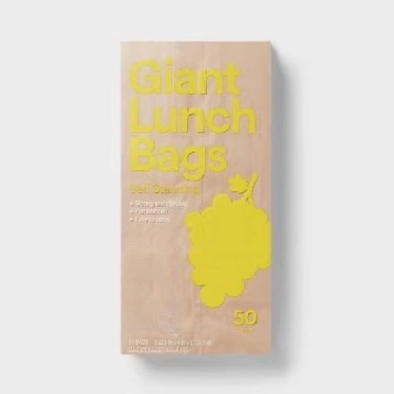 Giant Lunch Bags - 50ct