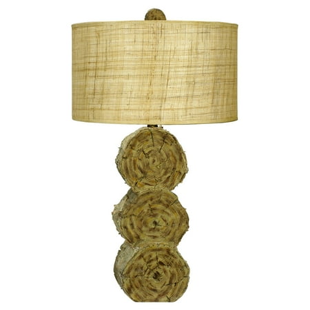 Cal Lighting BO-2018 Lumber Jack Resin Table Lamp