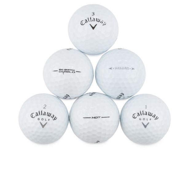 24 Reload Recycled Golf Balls of Callaway Golf Balls
