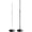 Chrome, variant on MS-12C Microphone Stand