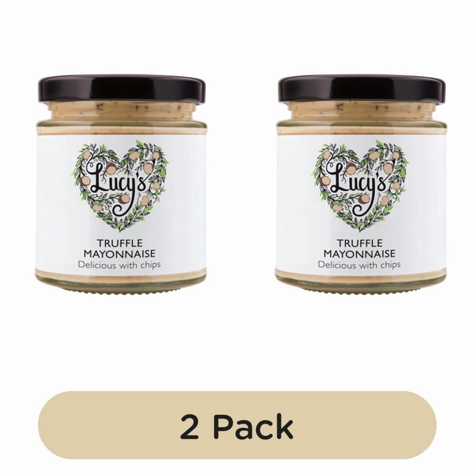 Lucy's Dressings Truffle Mayonnaise 175g, British Import (Pack of 2)
