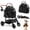Black, variant on Tan 3-in-1 Pet for Medium Dogs and Cats Up to 50 Lbs