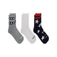 thumbnail image 3 of HOTSOX® Men's Big & Tall Ankle Star's & Stripes Socks, 3-pack, 3 of 6