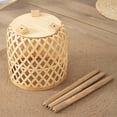 thumbnail image 6 of Cheers US 21cm x 325cm x 128cm Round Natural Wisteria Rustic Plant Pot with Removable Legs, 6 of 7