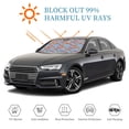 thumbnail image 3 of Wukai Flamingo Car Windshield Sunshade - Cool Reflective Sun Blocker for Small Sedans and Mini SUVs-Medium, 3 of 7