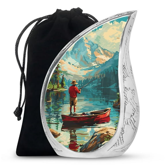 SUBSH Urn For Ashes Large - Cremations Urns - Ashes Large - Cremation Urns - Human Remains Urns For Men - Memorial Urns For Mom & Dad