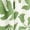 Botanical Green Iris Floral, variant on Women's Linen Blend Lace Up Halter Dress, Sizes XS-XXXL