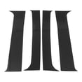 thumbnail image 1 of Moldura de Ventana de Pilar de Puerta Unique Bargains para Chevy Silverado 2000-2006 Negro Frontal Izquierdo Derecho Sticker Antirrayaduras Cubierta Exterior de Pilar 4 Pcs, 1 of 7