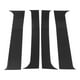 thumbnail image 1 of Moldura de Ventana de Pilar de Puerta Unique Bargains para Chevy Silverado 2000-2006 Negro Frontal Izquierdo Derecho Sticker Antirrayaduras Cubierta Exterior de Pilar 4 Pcs, 1 of 7