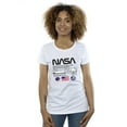 thumbnail image 2 of NASA Womens Space Admin Cotton T-Shirt, 2 of 3
