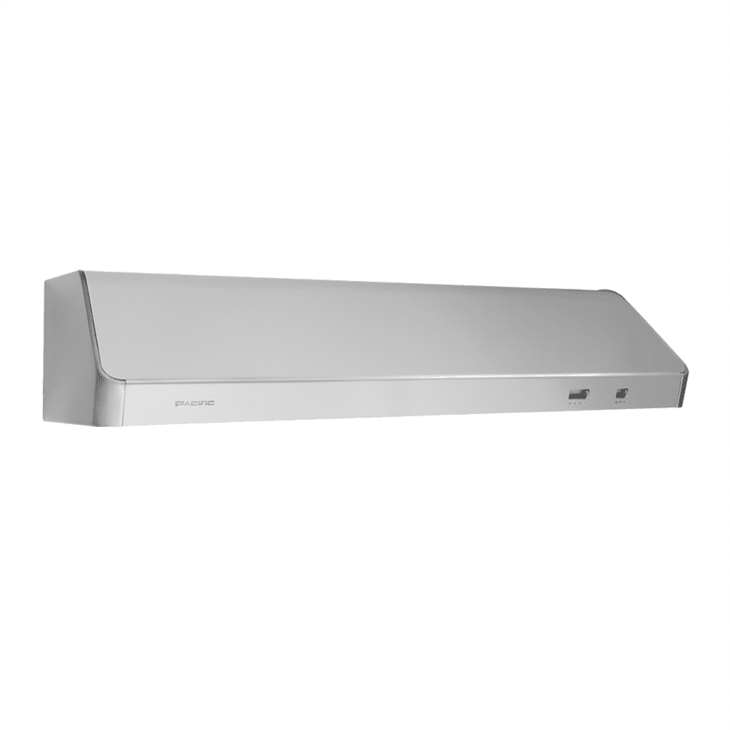 PACIFIC® Seamless Stainles Steel Under Cabinet Range Hood 30"Touch Panel USA SEL 