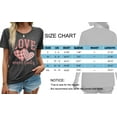 thumbnail image 6 of MOSHU Mothers Day Shirts for Women Round Neck Women T-Shirts Short Sleeve Loose Graphic Tees, 6 of 9