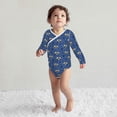 thumbnail image 4 of Cotton Baby Onsies, Raccoon blue point Unisex Newborn Baby Long Sleeve Bodysuit Infant Outfit Toddler Baby Boy Clothes for Boys Girls, 4 of 7