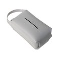 thumbnail image 1 of 1 funda para pañuelos colgantes para coche, funda moderna de piel sintética para pañuelos, funda rectangular para servilletas, para coche, cocina, baño y dormitorio, 1 of 5