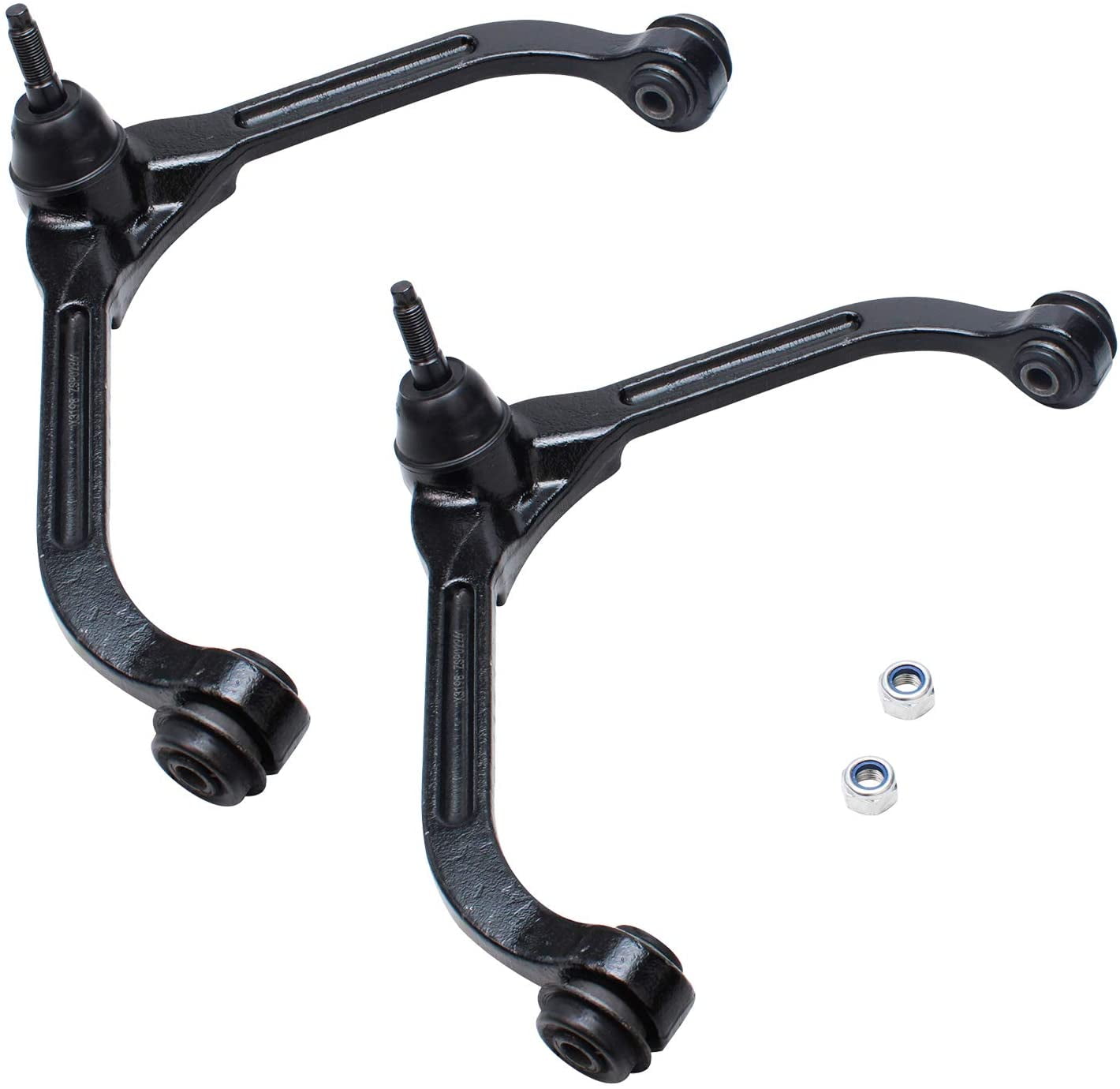 Detroit Axle No Air Suspension Models 8pc Front Upper Control Arms Sway Bars and Outer Tie Rod Kit for 2003 2004 2005 Ford Expedition Built Before 12/04 Lower Ball Joints 