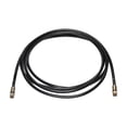 thumbnail image 4 of SatelliteSale DIGITAL 75OHM RG-6 / U Cable coaxial con conector de tipo F interior / exterior cordón negro (25 pies) SatelliteSale Cable coaxial, 4 of 6