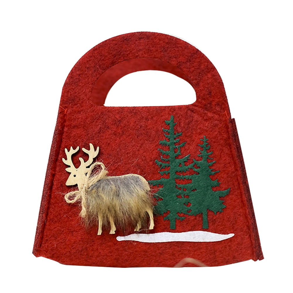 felt holiday gift bags felt holiday gift bags