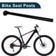 thumbnail image 3 of Publicaciones de asiento de bicicleta Unique Bargains, poste de sillín de bicicleta ajustable en ángulo, tubo de asiento negro 1 Pc 27.2x500mm de aleación de aluminio, 3 of 7